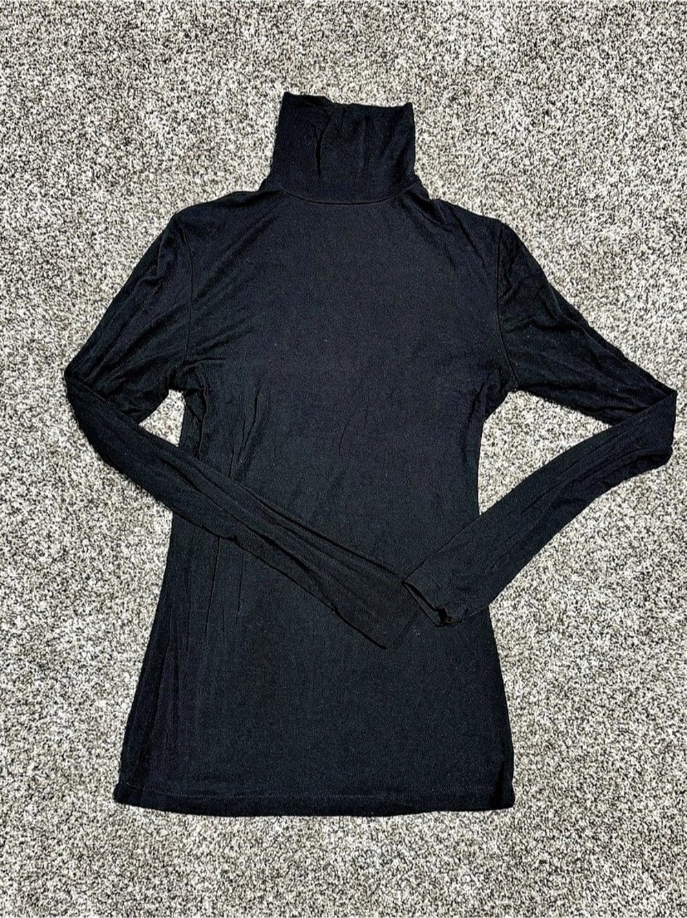 Cuddle Dyds Black Long Sleeve Turtleneck